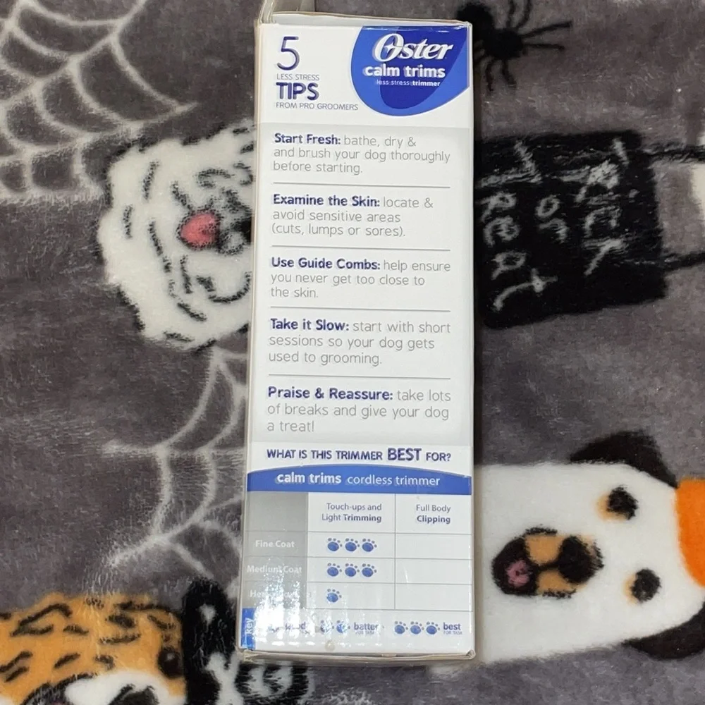 NEW Oster Calm Trims For Dogs